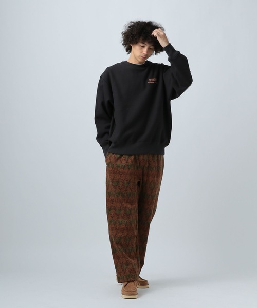 BAYFLOW(ベイフロー)の「GOODDAY CITYプルオーバー(スウェット・メンズ・ブラック/杢グレー/グレー系/グリーン/ネイビー/レッド・MEDIUM/LARGE)」の12枚目の写真