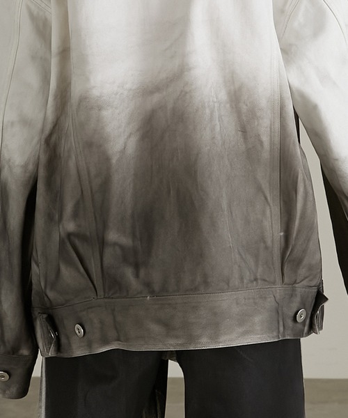 PRANK PROJECT（プランクプロジェクト）の「ビックコンシャスデニムジャケット / Big Conscious Denim Jacket（デニムジャケット・レディース・ブルー/ホワイト・FREE）」の21枚目の写真