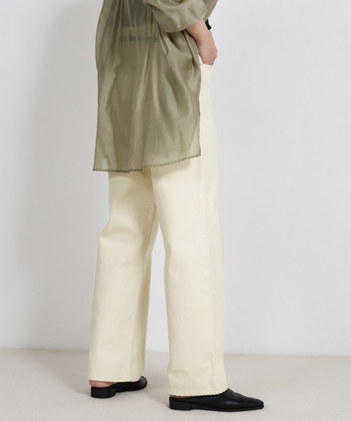 セール】スラブストレートデニムパンツ（デニムパンツ）｜select MOCA