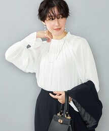 NOLLEY’S | ウォッシャブル割繊前後2WAY衿フリルブラウス(シャツ/ブラウス)