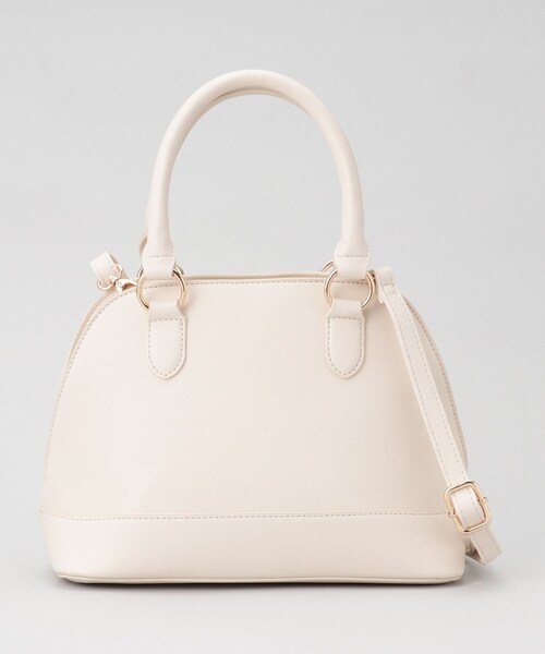 THE SHOP TK （ザ ショップ ティーケー ）の「◆【セレモニー／入卒】【エコバッグ付き】【裏地抗菌防臭】ラウンドハンドバッグ（ハンドバッグ・レディース・オフホワイト/ブラック/ライトベージュ・00）」の17枚目の写真