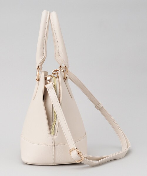 THE SHOP TK （ザ ショップ ティーケー ）の「◆【セレモニー／入卒】【エコバッグ付き】【裏地抗菌防臭】ラウンドハンドバッグ（ハンドバッグ・レディース・オフホワイト/ブラック/ライトベージュ・00）」の18枚目の写真