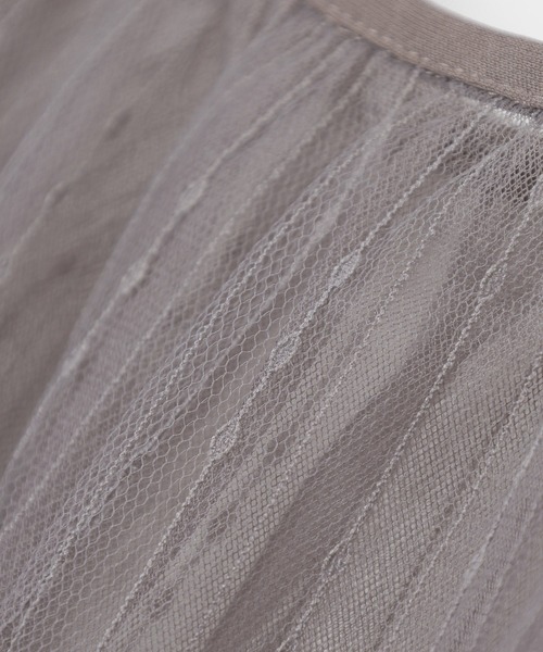 Honeys（ハニーズ）の「キャミチュールワンピース（ワンピース・レディース・アイボリー/ブラック/チャコールグレー・M/L/S/LL）」の18枚目の写真