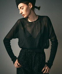 AULA | 【AULA】アームニットシアートップス(Tシャツ/カットソー)