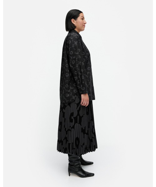 marimekko(マリメッコ)の「Mini Unikko / Ruoste cotton poplin shirt(シャツ/ブラウス・レディース・ブラック・40/38/36/34)」の6枚目の写真