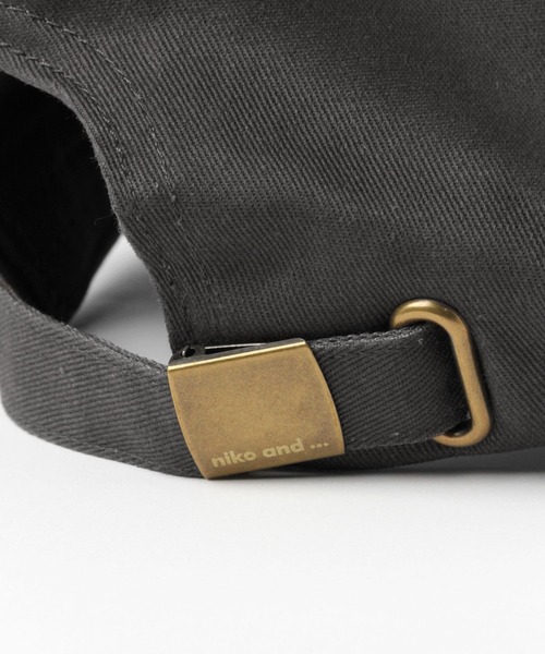 niko and...(ニコアンド)の「オリジナルカラーキャップ(キャップ・レディース・キャメル/チャコール/ベージュ・FREE)」の12枚目の写真