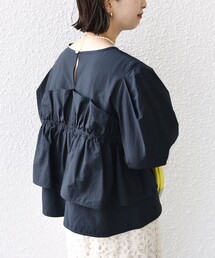 SHIPS - シップス  パーツVネックブラウス SHIPS（シップス）の「パーツVネックブラウス◇（シャツ