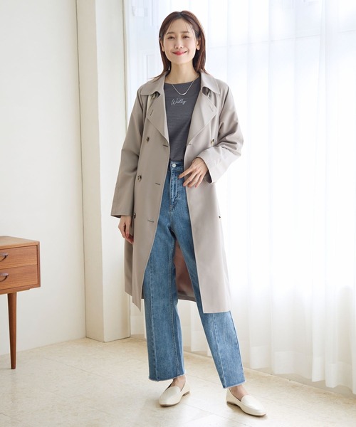 ワーカーズ　WORKERS＆co シングルトレンチコート ワーカーズ WORKERS＆co シングルトレンチコート and-ordinary