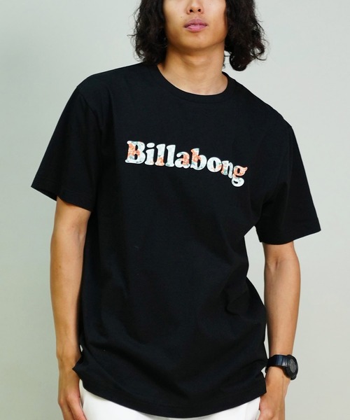 BILLABONG(ビラボン)の「BILLABONG/ビラボン 半袖Tシャツ レギュラーフィット ブランドロゴ BE01A-200(Tシャツ/カットソー・メンズ・ホワイト系その他/ホワイト/ブラック・S/M/L/XL)」の1枚目の写真