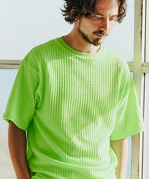 mn2910- Deformed Oversize Knit Tee ニット
