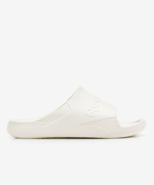 Reebok(リーボック)の「クリーン スライド / CLEAN SLIDE(サンダル・メンズ・ホワイト/ブラック/ネイビー/ライトグレー/オフホワイト/ブラック×ホワイト/レッド・23.5cm/24.0cm/25.0cm/26.0cm/28.0cm/29.0cm/30.0cm/27.0cm)」の2枚目の写真