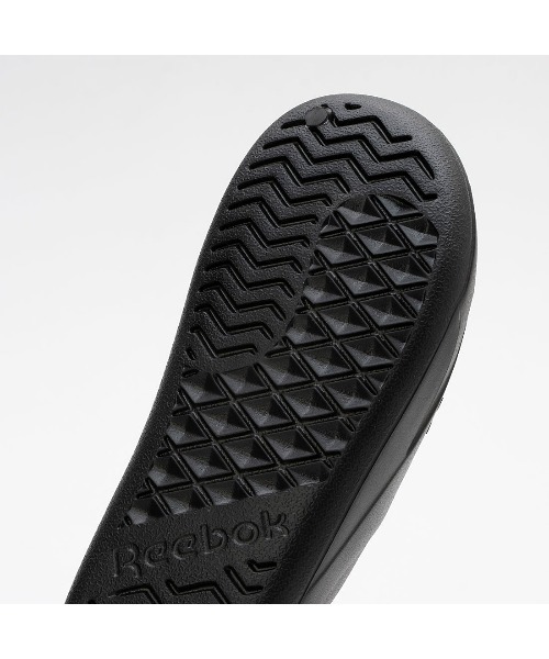 Reebok(リーボック)の「クリーン スライド / CLEAN SLIDE(サンダル・メンズ・ホワイト/ブラック/ネイビー/ライトグレー/オフホワイト/ブラック×ホワイト/レッド・23.5cm/24.0cm/25.0cm/26.0cm/28.0cm/29.0cm/30.0cm/27.0cm)」の11枚目の写真
