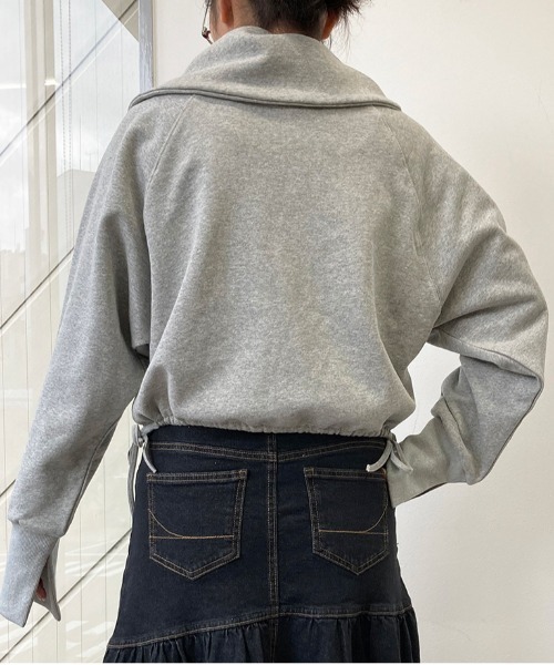 マッヒー様☆定価22000円 上質 ハーフジャケット チャコールグレー マッヒー様☆定価22000円 上質 ハーフジャケット チャコールグレー
