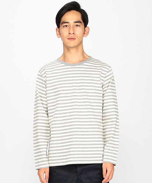 B:MING by BEAMS(ビーミングバイビームス)の「saintete×ビーミング by ビームス / 別注 “BBB” ボーダー Tシャツ(Tシャツ/カットソー・メンズ・ホワイト/ブラック/ネイビー・LARGE/SMALL/X-LARGE/MEDIUM)」の17枚目の写真