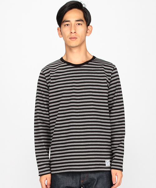 B:MING by BEAMS(ビーミングバイビームス)の「saintete×ビーミング by ビームス / 別注 “BBB” ボーダー Tシャツ(Tシャツ/カットソー・メンズ・ホワイト/ブラック/ネイビー・LARGE/SMALL/X-LARGE/MEDIUM)」の18枚目の写真