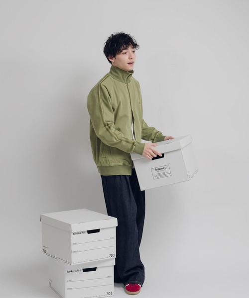 MUHET（ミュエータ）の「トラックジャケット（ジャージ・レディース・ライトグレー/ブラック/カーキ・MEDIUM/X-LARGE）」の15枚目の写真