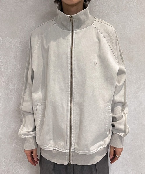 MUHET（ミュエータ）の「トラックジャケット（ジャージ・レディース・ライトグレー/ブラック/カーキ・MEDIUM/X-LARGE）」の8枚目の写真
