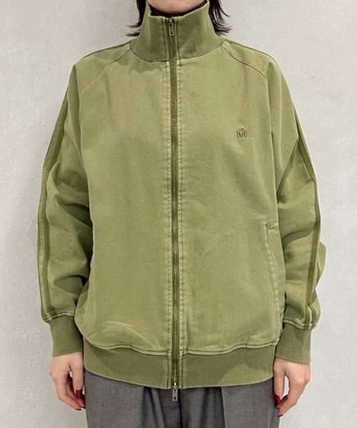 MUHET（ミュエータ）の「トラックジャケット（ジャージ・レディース・ライトグレー/ブラック/カーキ・MEDIUM/X-LARGE）」の18枚目の写真