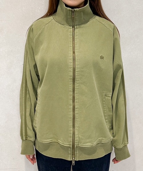 MUHET（ミュエータ）の「トラックジャケット（ジャージ・レディース・ライトグレー/ブラック/カーキ・MEDIUM/X-LARGE）」の16枚目の写真