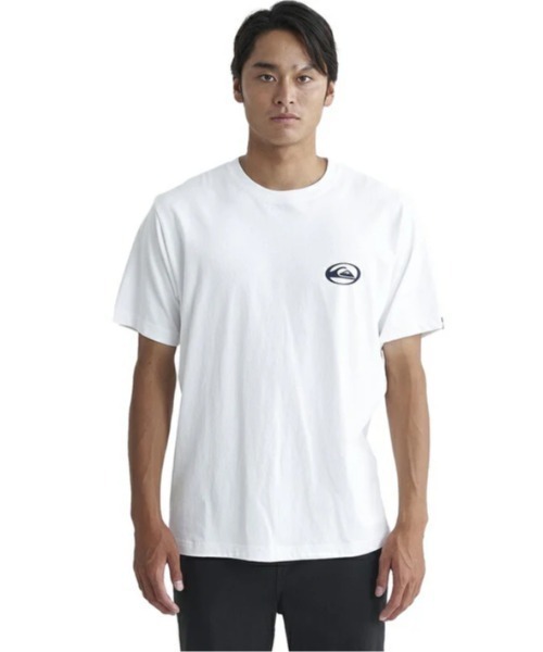Quiksilver（クイックシルバー）の「SATURN LOGO ST/クイックシルバー半袖バックプリントTシャツ（Tシャツ/カットソー・メンズ・イエロー/ブラック/ホワイト/グリーン・X-LARGE/SMALL/MEDIUM/LARGE）」の13枚目の写真