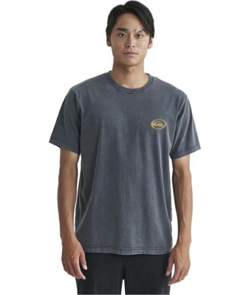 Quiksilver（クイックシルバー）の「SATURN LOGO ST/クイックシルバー半袖バックプリントTシャツ（Tシャツ/カットソー・メンズ・イエロー/ブラック/ホワイト/グリーン・X-LARGE/SMALL/MEDIUM/LARGE）」の9枚目の写真