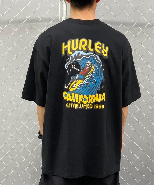 Hurley (ハーレー)の「Hurley/ハーレー 半袖Tシャツ バックプリント サーフデザイン 24MRSMSS01(Tシャツ/カットソー・メンズ・ホワイト/ダークブラウン/ブラック・S/M/L)」の2枚目の写真