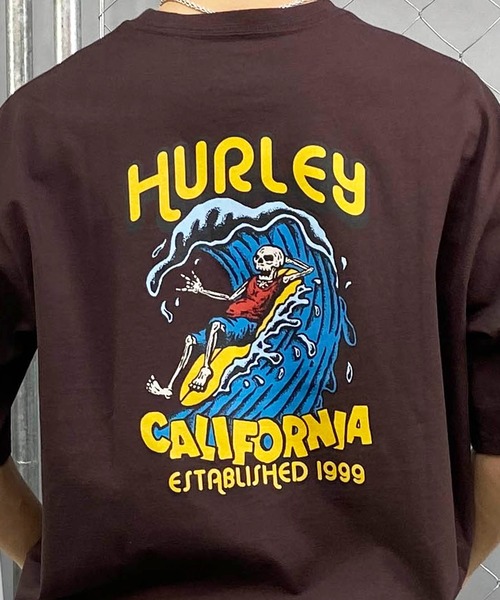 Hurley (ハーレー)の「Hurley/ハーレー 半袖Tシャツ バックプリント サーフデザイン 24MRSMSS01(Tシャツ/カットソー・メンズ・ホワイト/ダークブラウン/ブラック・S/M/L)」の12枚目の写真