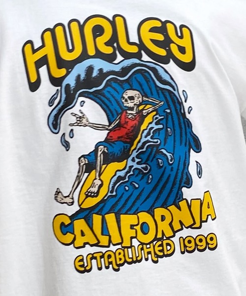 Hurley (ハーレー)の「Hurley/ハーレー 半袖Tシャツ バックプリント サーフデザイン 24MRSMSS01(Tシャツ/カットソー・メンズ・ホワイト/ダークブラウン/ブラック・S/M/L)」の16枚目の写真