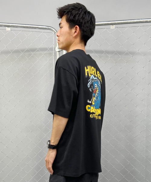 Hurley (ハーレー)の「Hurley/ハーレー 半袖Tシャツ バックプリント サーフデザイン 24MRSMSS01(Tシャツ/カットソー・メンズ・ホワイト/ダークブラウン/ブラック・S/M/L)」の18枚目の写真