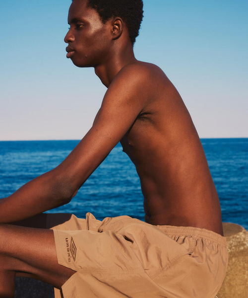 UMBRO（アンブロ）の「UMBRO × JOURNALSTANDARD / 2Way Warm Up Shorts（その他パンツ・メンズ・チャコールグレー/ブルー/ブラック/グリーン/ボルドー/ベージュ/ネイビー・MEDIUM/LARGE）」の11枚目の写真