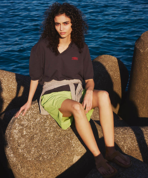 UMBRO（アンブロ）の「UMBRO × JOURNALSTANDARD / 2Way Warm Up Shorts（その他パンツ・メンズ・チャコールグレー/ブルー/ブラック/グリーン/ボルドー/ベージュ/ネイビー・MEDIUM/LARGE）」の13枚目の写真