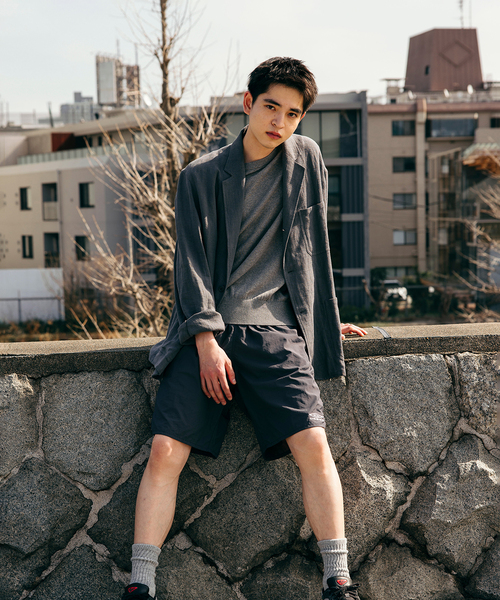 UMBRO（アンブロ）の「UMBRO × JOURNALSTANDARD / 2Way Warm Up Shorts（その他パンツ・メンズ・チャコールグレー/ブルー/ブラック/グリーン/ボルドー/ベージュ/ネイビー・MEDIUM/LARGE）」の17枚目の写真