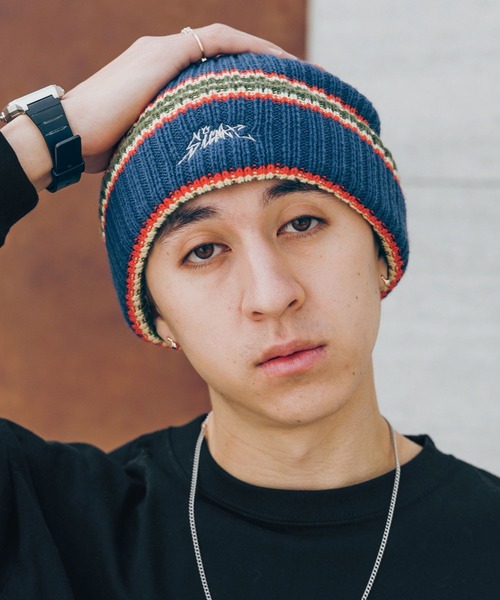 SIGNAL SPORTS（シグナルスポーツ）の「【SIGNAL SPORTS】ワンポイント刺繍/ニットワッチ（ニットキャップ/ビーニー・メンズ・その他19/ネイビー/マスタード/グレー系その他/ブラック/ダークグレー/ブラック系その他/ダークブラウン/その他8・FREE）」の6枚目の写真