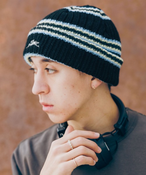 SIGNAL SPORTS（シグナルスポーツ）の「【SIGNAL SPORTS】ワンポイント刺繍/ニットワッチ（ニットキャップ/ビーニー・メンズ・その他19/ネイビー/マスタード/グレー系その他/ブラック/ダークグレー/ブラック系その他/ダークブラウン/その他8・FREE）」の9枚目の写真