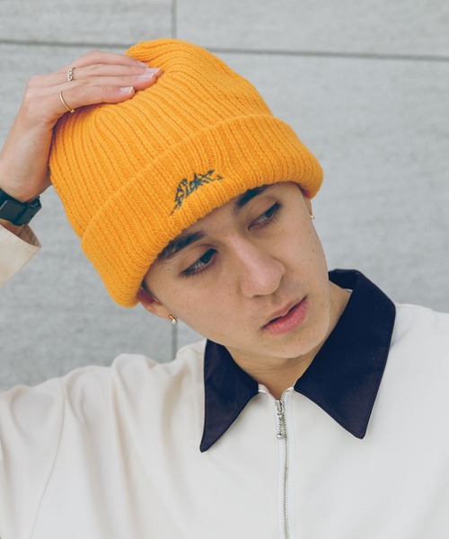 セール】【SIGNAL SPORTS】ワンポイント刺繍/ニットワッチ（ニット