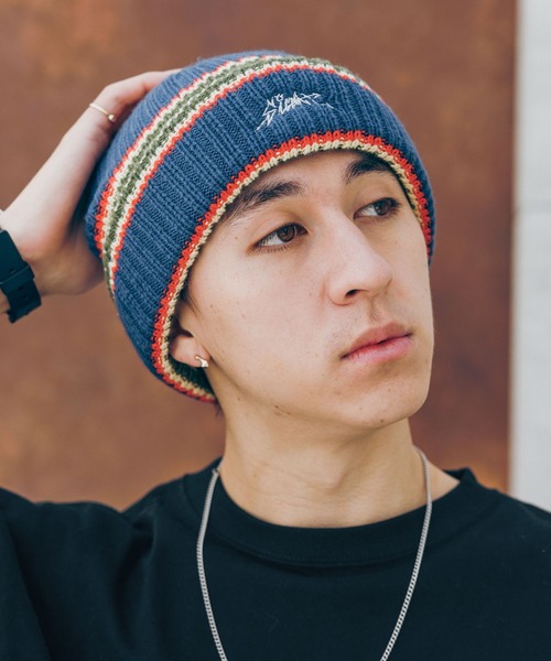 セール】【SIGNAL SPORTS】ワンポイント刺繍/ニットワッチ（ニット