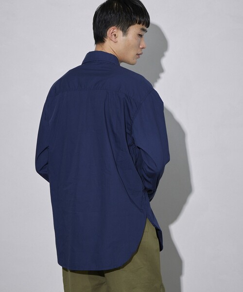 Firsthand（ファーストハンド）の「Firsthand/ファーストハンド ミリタリーシャツ / レギュラーカラーシャツ（シャツ/ブラウス・メンズ・ネイビー/ブラック・L/M）」の19枚目の写真
