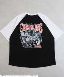 Salong hameu（サロン ハミュー）の「Gremlins（グレムリン）GIZMOギズモ キャラクターバックプリント半袖ラグランTシャツ メンズ レディース/ヴィンテージ風ロックT（Tシャツ/カットソー・メンズ）」