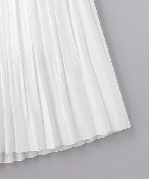 UNITED ARROWS ランダムプリーツマキシスカート38 ホワイト UNITED ARROWS LTD. OUTLET｜ランダムプリーツ マキシスカート
