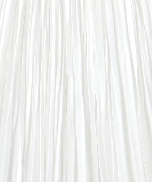 UNITED ARROWS（ユナイテッドアローズ）の「ランダムプリーツ マキシスカート WHITE（スカート・レディース・ホワイト・36/38）」の13枚目の写真