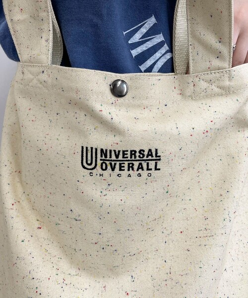 UNIVERSAL OVERALL（ユニバーサルオーバーオール）の「【UNIVERSAL OVERALL/ユニバーサルオーバーオール】NEP 2WAY TOTE SHOULDER（ショルダーバッグ・レディース・オフホワイト/ブラック・FREE）」の7枚目の写真