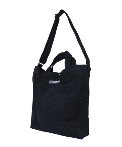 UNIVERSAL OVERALL（ユニバーサルオーバーオール）の「【UNIVERSAL OVERALL/ユニバーサルオーバーオール】NEP 2WAY TOTE SHOULDER（ショルダーバッグ・レディース・オフホワイト/ブラック・FREE）」の12枚目の写真