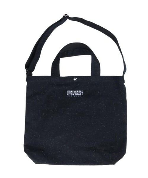 UNIVERSAL OVERALL（ユニバーサルオーバーオール）の「【UNIVERSAL OVERALL/ユニバーサルオーバーオール】NEP 2WAY TOTE SHOULDER（ショルダーバッグ・レディース・オフホワイト/ブラック・FREE）」の14枚目の写真