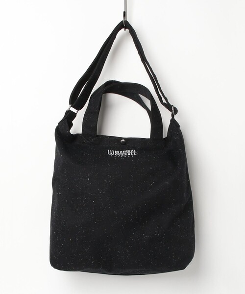 UNIVERSAL OVERALL（ユニバーサルオーバーオール）の「【UNIVERSAL OVERALL/ユニバーサルオーバーオール】NEP 2WAY TOTE SHOULDER（ショルダーバッグ・レディース・オフホワイト/ブラック・FREE）」の18枚目の写真