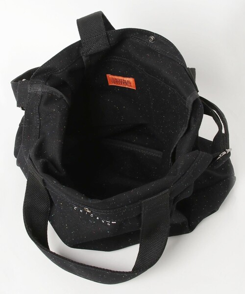 UNIVERSAL OVERALL（ユニバーサルオーバーオール）の「【UNIVERSAL OVERALL/ユニバーサルオーバーオール】NEP 2WAY TOTE SHOULDER（ショルダーバッグ・レディース・オフホワイト/ブラック・FREE）」の21枚目の写真