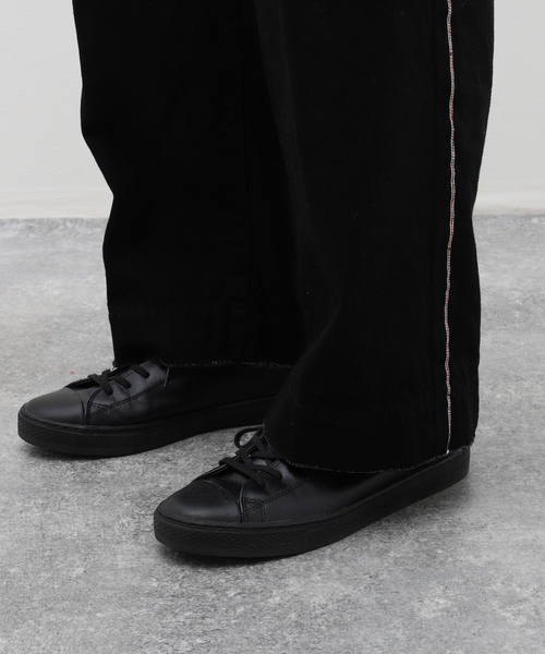 EDIFICE（エディフィス）の「【TATAMASS / タタマス】SELVAGE DENIM BELT PANTS（デニムパンツ・メンズ・ブラック/ホワイト・LARGE/MEDIUM）」の13枚目の写真