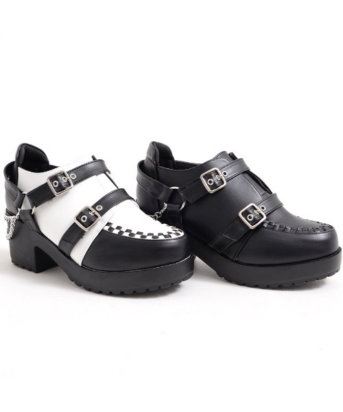 靴 Rare LOVEHUNTER BELT STUDS BOOTS 靴 Rare LOVEHUNTER BELT STUDS BOOTS Rare LOVEHUNTER BELT STUDS BOOTS