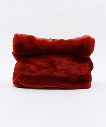 goocy | ファーロールクラッチBag(クラッチバッグ)