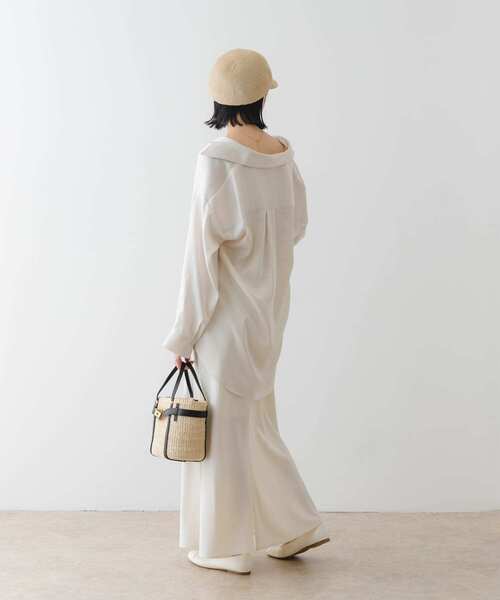 RODE SKO(ロデスコ)の「洗えるたためるキャスケット(キャスケット・レディース・ナチュラル/ベージュ/ブラック・ONE)」の12枚目の写真