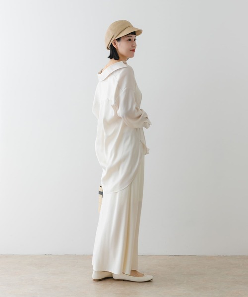 RODE SKO(ロデスコ)の「洗えるたためるキャスケット(キャスケット・レディース・ナチュラル/ベージュ/ブラック・ONE)」の14枚目の写真